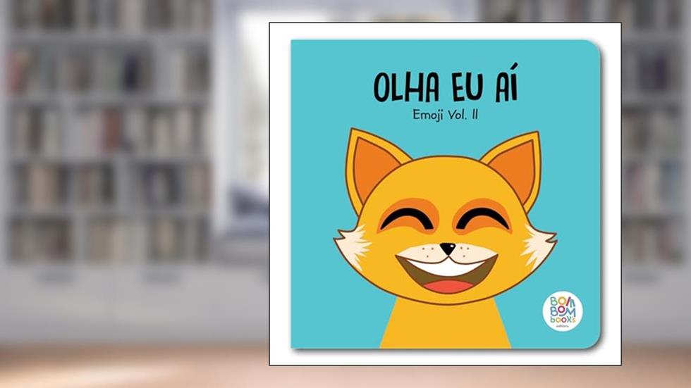 OLHA EU AI EMOJI VOL 2 - COM ESPELHOS EM CADA PAGINA E ABAS, do autor Vários Autores