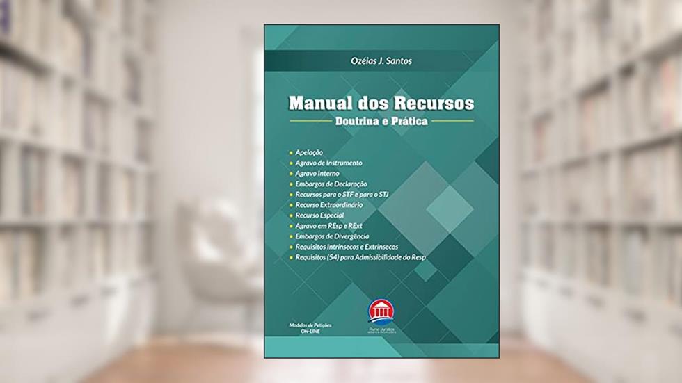 Manual dos Recursos, do autor Ozéias J. Santos