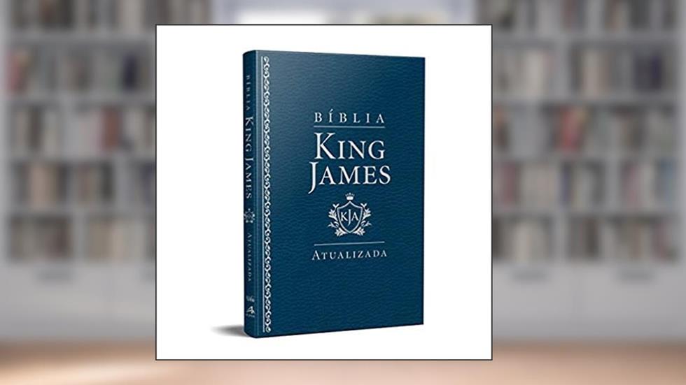 Bíblia King James Atualizada Slim | Kja | Azul, do autor King James