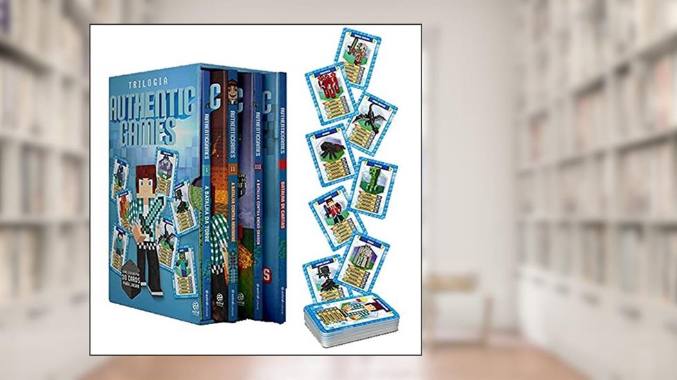 Trilogia Authenticgames com cards, do autor Marco Túlio