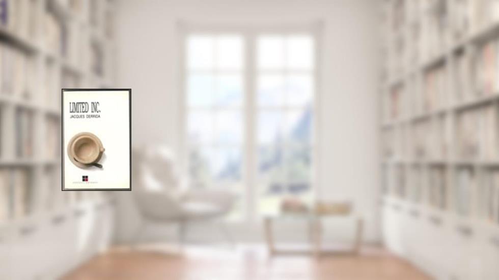 Limited Inc., do autor Derrida Jacques