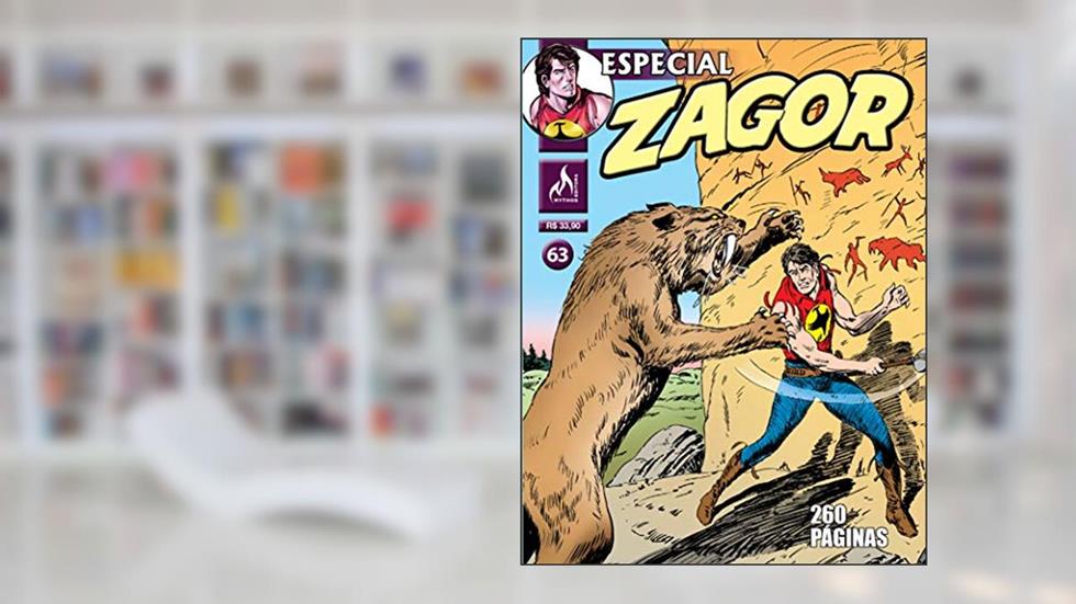 Zagor Especial Nº 063: A brecha no tempo, do autor Moreno Burattini