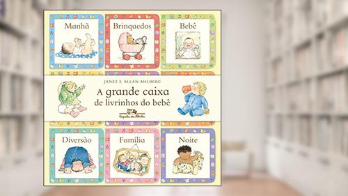 Capa de A grande caixa de livrinhos do bebê, do autor Allan Ahlberg