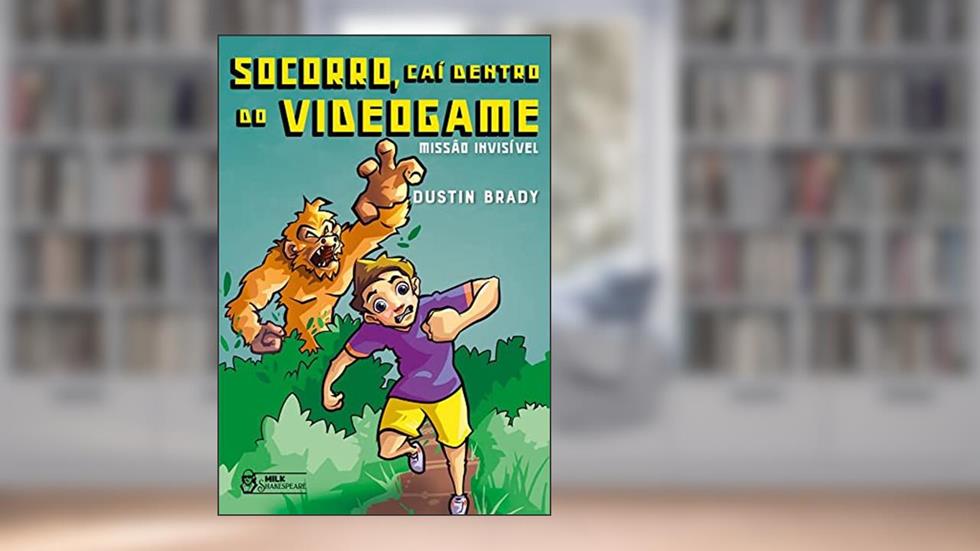 Socorro, caí dentro do videogame - Missão invisível Vol. 02, do autor Dustin Brady