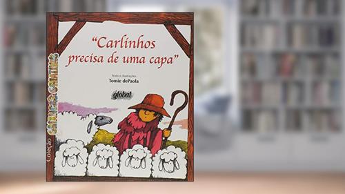Capa de Carlinhos precisa de uma capa, do autor Tomie Depaola