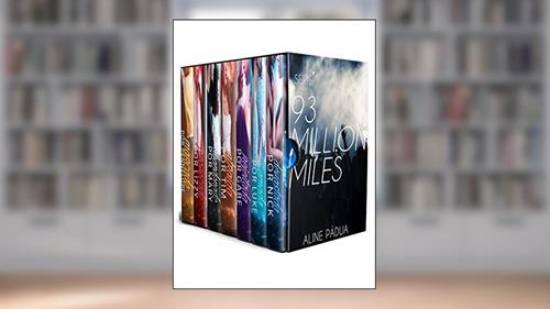 Capa de Box 93 million miles (os 7 livros), do autor Aline Pádua