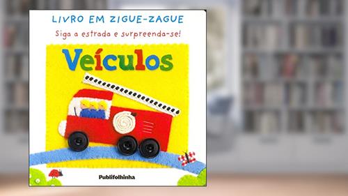 Capa de Livro em Zigue-Zague. Veículos, do autor Vários Autores