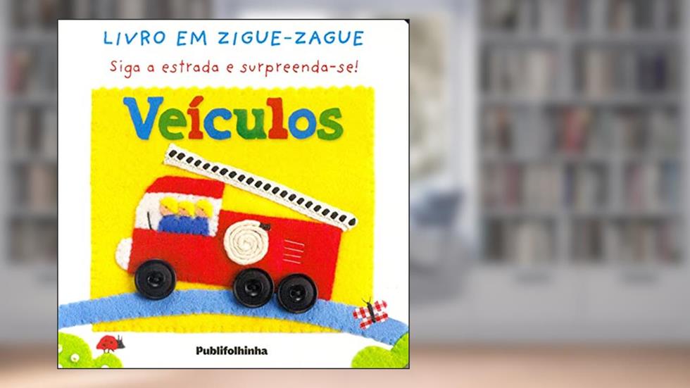 Livro em Zigue-Zague. Veículos, do autor Vários Autores