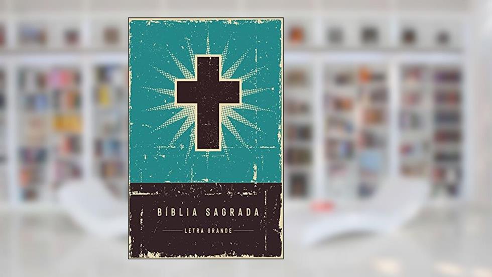 Bíblia Retrô Turquesa, NVI, Capa Dura, Letra Grande, Leitura Perfeita, do autor Thomas Nelson Brasil