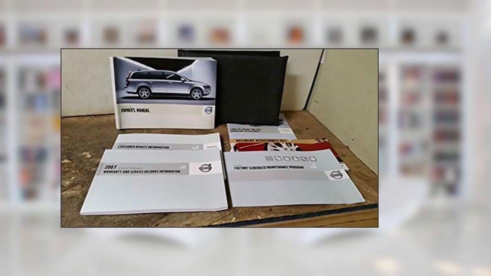 2007 Volvo V50 V 50 Owners Manual, do autor Volvo