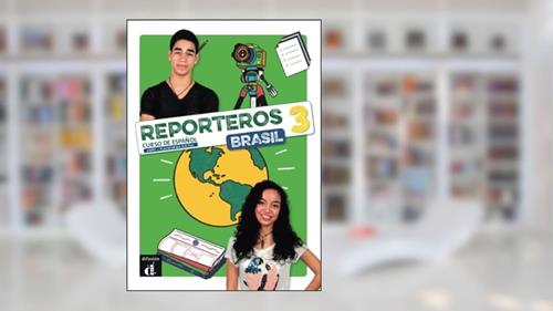 Capa de Reporteros Brasil - Libro del Alumno 3, do autor Leandro Sangy