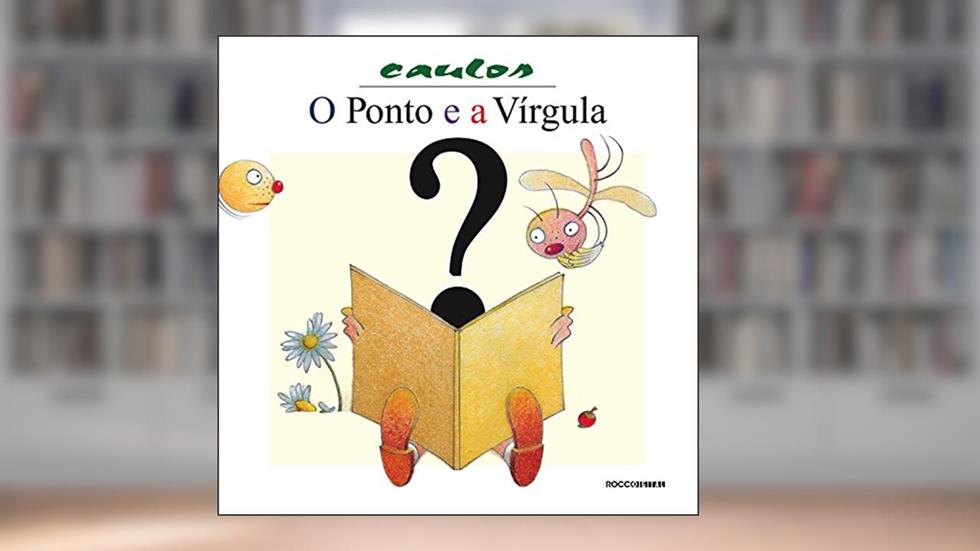 O ponto e a vírgula, do autor Caulos