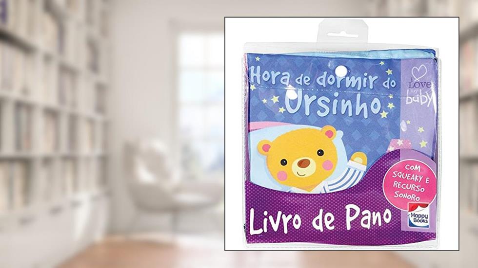 ILMB Um livro de pano:Hora de dormir Ursinho, do autor Igloo Books