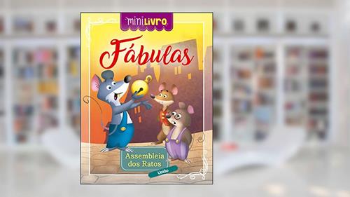 Capa de Fábulas - Assembleia dos ratos, do autor Ciranda Cultural