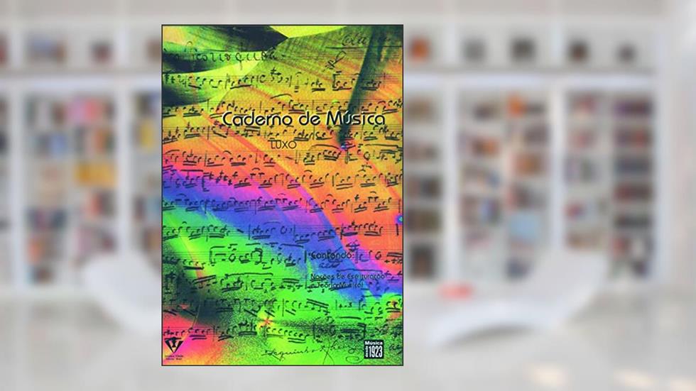 Caderno de música - 12 pautas, do autor Vários autores