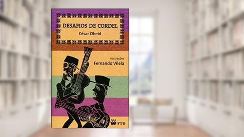 Capa de Desafios de Cordel, do autor César Obeid
