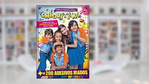 Capa de Chiquititas - Livro de adesivos oficial, do autor On Line Editora