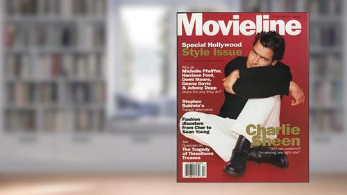 Capa de Movieline Magazine, September 1994 (Volume VI Number 1) - Charlie Sheen, Stephen Baldwin, Special Hollywood Style Issue, do autor unknown author