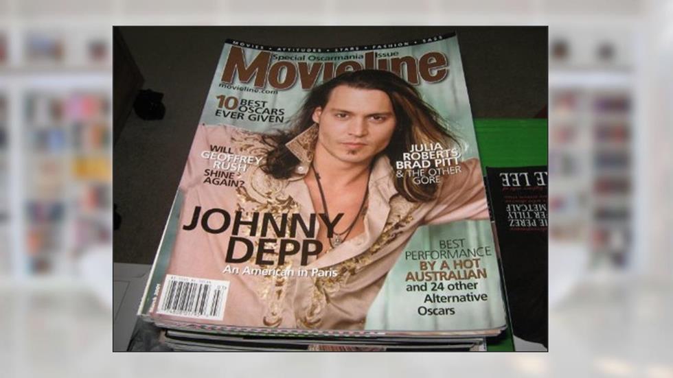 Movieline Magazine March 2001 Johnny Depp * Julia Roberts * Geoffrey Rush * Special Oscarmania Issue, do autor Movieline Magazine