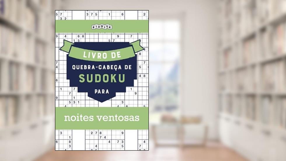 Livro de quebra-cabeças de Sudoku para noites ventosas (Portuguese Edition), do autor Riddler Books