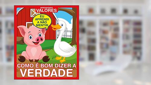 Capa de Aprendendo Valores - Como é Bom Dizer A Verdade, do autor On Line Editora