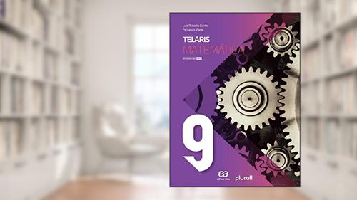 Capa de Teláris Matemática 9º ano, do autor Fernando Viana; Luiz Roberto Dante