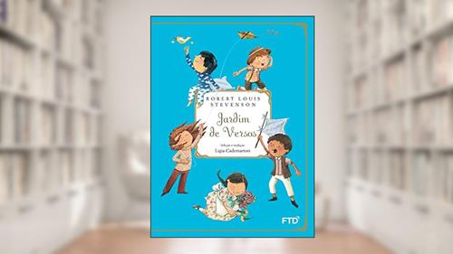 Capa de Jardim de Versos, do autor Robert Louis Stevenson