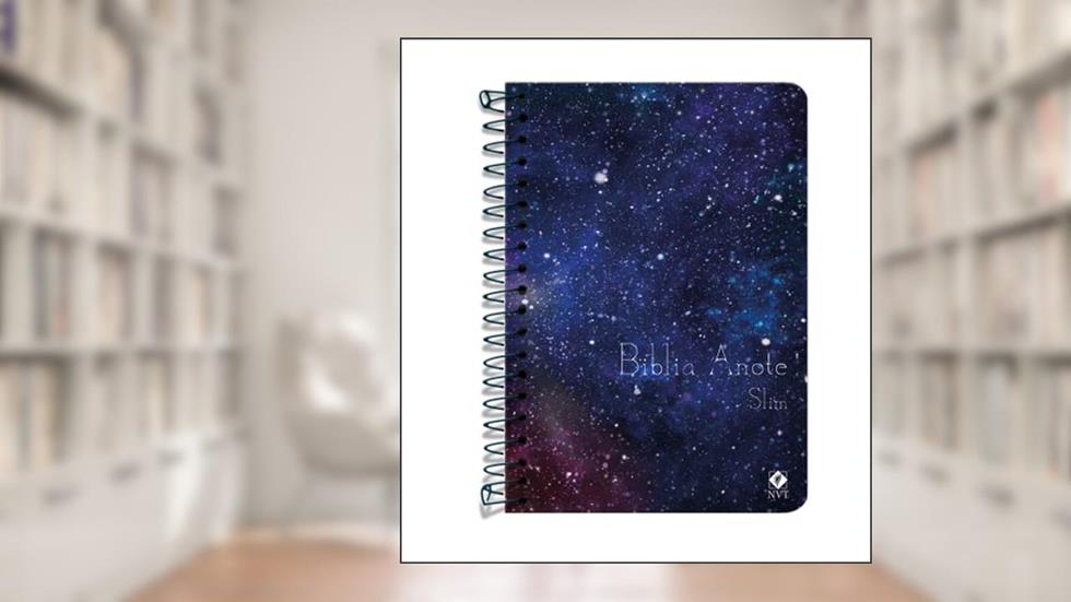 Bíblia Anote NVT Slim espiral - Estelar: Série Slim, do autor Tyndale NVT