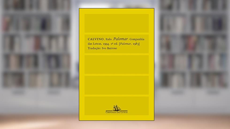 Palomar, do autor Italo Calvino