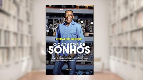Capa de O catador de sonhos, do autor Geraldo Rufino
