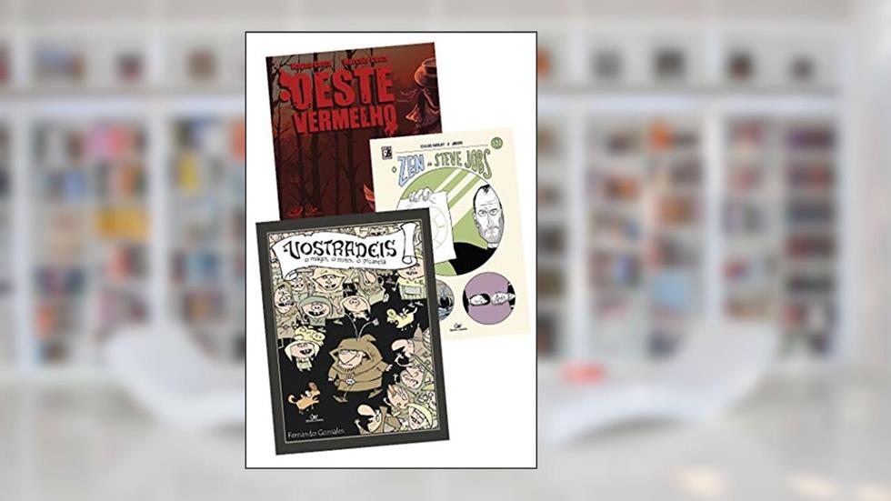 Pack Devir Singles 2 - Vostradeis - Oeste Vermelho - O Zen De Steve Jobs, do autor Fernando Gonsales; Caleb Melby; Marcelo Costa