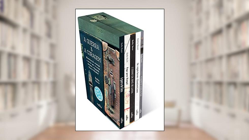 Box - A Guerra e a Coragem: Histórias de crianças e jovens que viveram durante a Segunda Guerra mundial, do autor Kathy Kacer