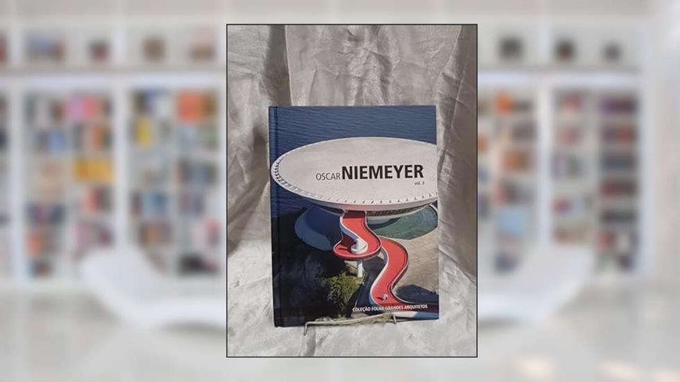 Oscar Niemeyer - Coleção Folha Grandes Arquitetos (Hardcover), do autor Folha De São Paulo