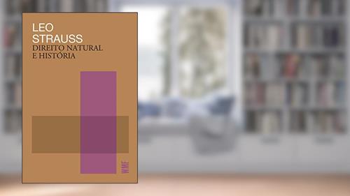 Capa de Direito natural e história, do autor Leo Strauss