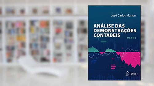 Capa de Análise das Demonstrações Contábeis, do autor José Carlos Marion