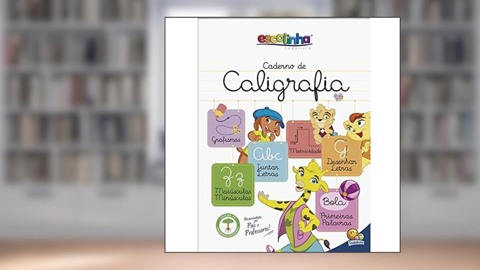 Caderno de Caligrafia, do autor Todolivro