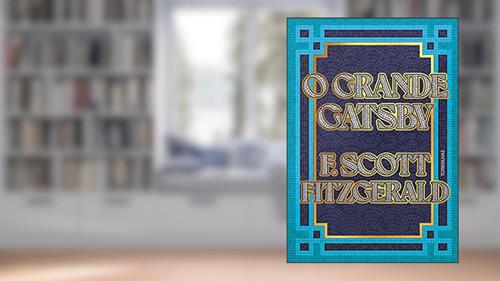 Capa de O Grande Gastby, do autor F. Scott Fitzgerald