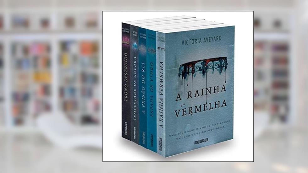 Kit A Rainha Vermelha - Coleção 5 Livros Victoria Aveyard, do autor Autor Victoria Aveyard