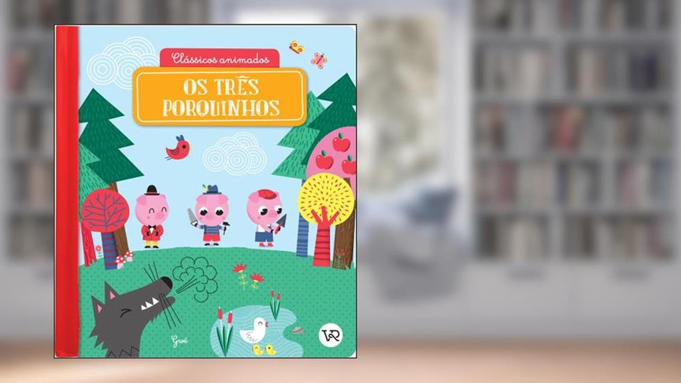 Clássicos Animados - Os Três Porquinhos (Nova Edição): 1, do autor Auzou