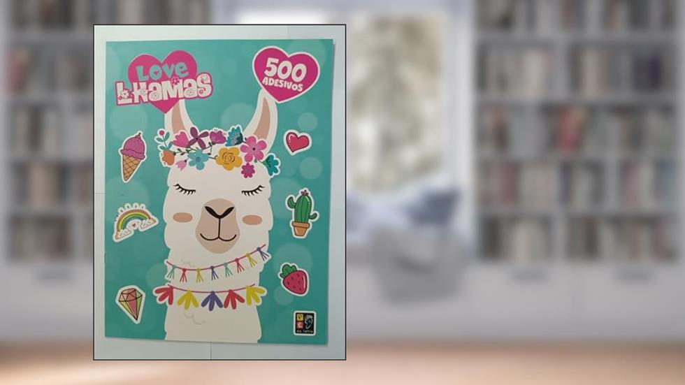 Love Lhamas - 500 Adesivos, do autor Pé Da Letra