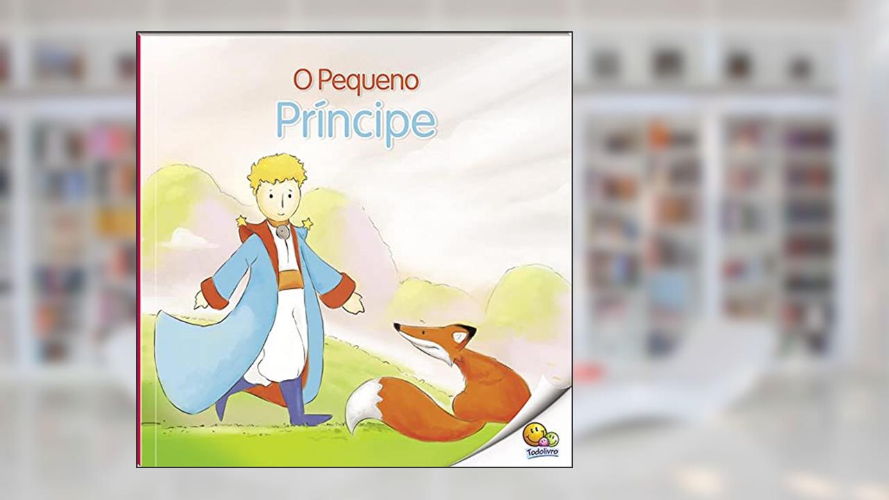 Capa de O Pequeno Príncipe (Nível 4 / Paradidáticos Todolivro), do autor ANTOINE DE SAINT-EXUPERY