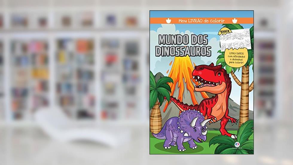 Mundo dos dinossauros - Meu livrão de colorir, do autor Paloma Blanca Alves Barbieri