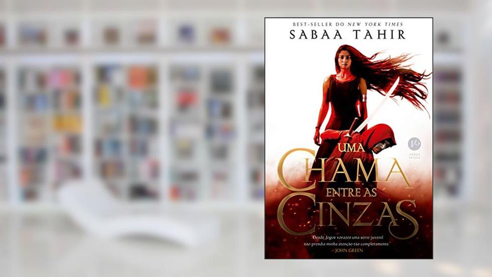 Uma chama entre as cinzas, do autor Sabaa Tahir