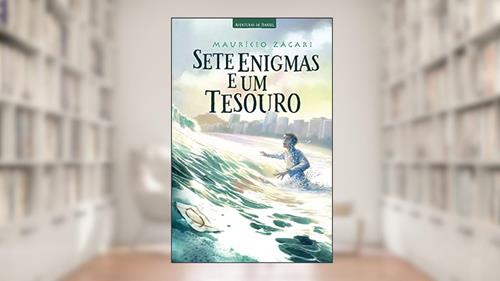 Capa de Sete enigmas e um tesouro: 2, do autor Maurício Zágari