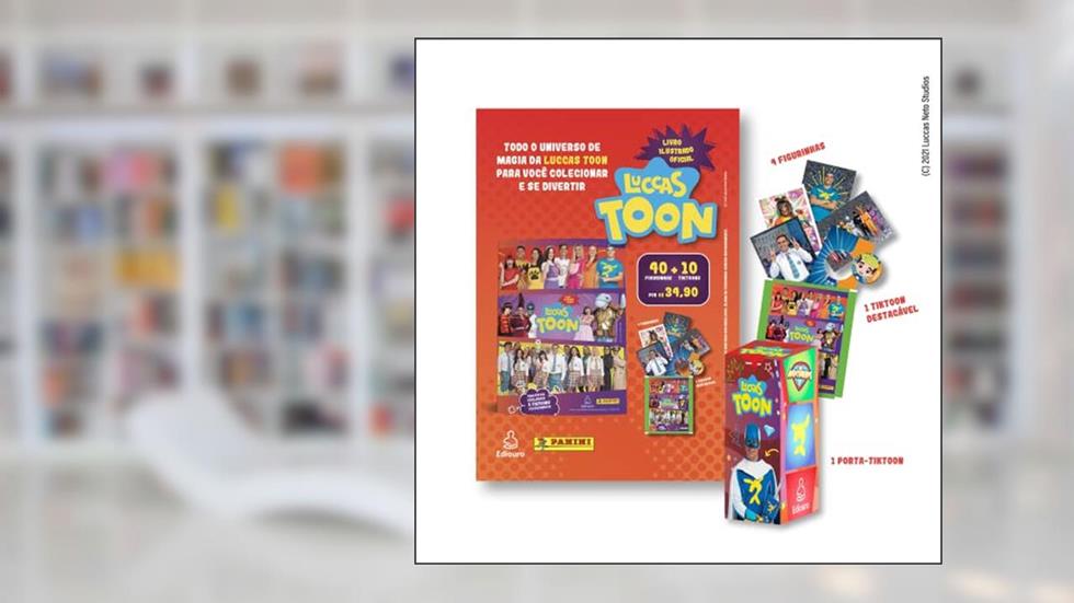 Kit Envelopes com Cromos - Luccas Toom, do autor Luccas Neto