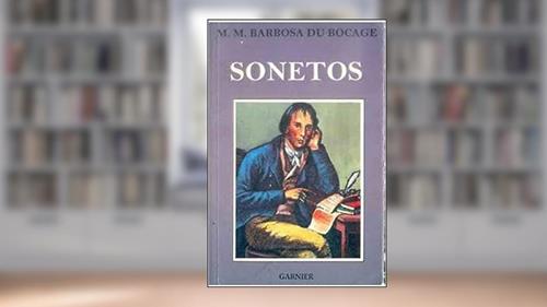 Capa de Sonetos Bocage, do autor M.M.Barbosa Du Bocage