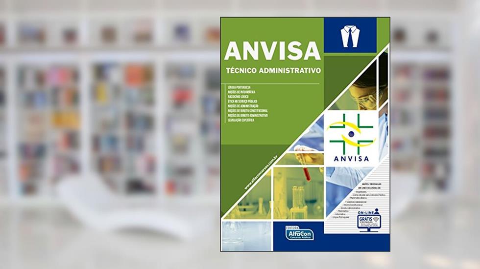 Anvisa. Técnico Administrativo, do autor Vários Autores