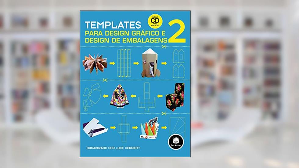 Templates para Design Gráfico e Design de Embalagens: Volume 2, do autor Luke Herriot