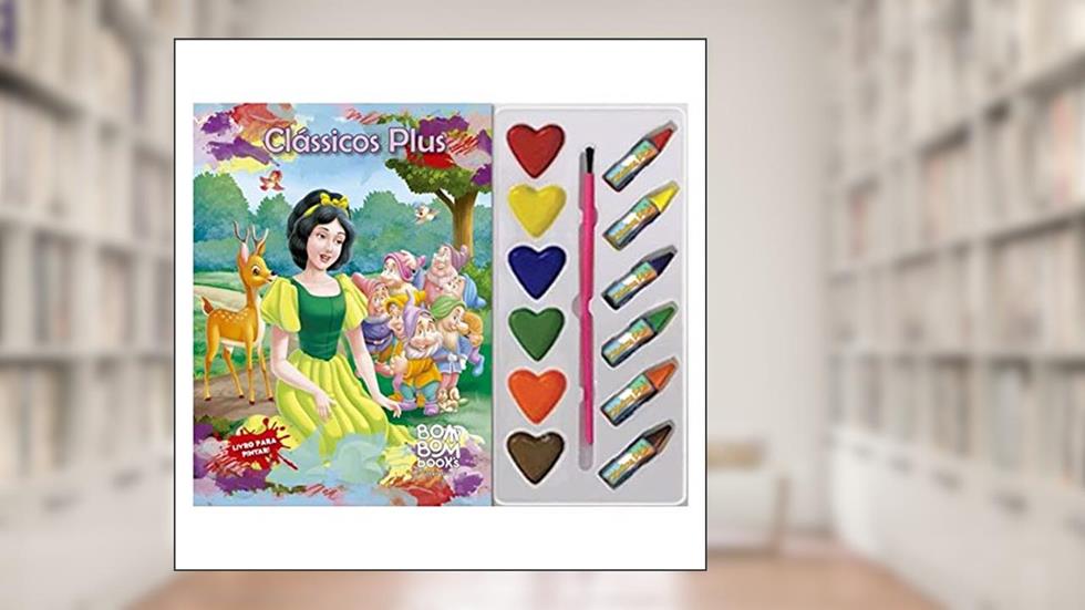 Livro com Aquarela e Giz - Branca de Neve, do autor Vários Autores