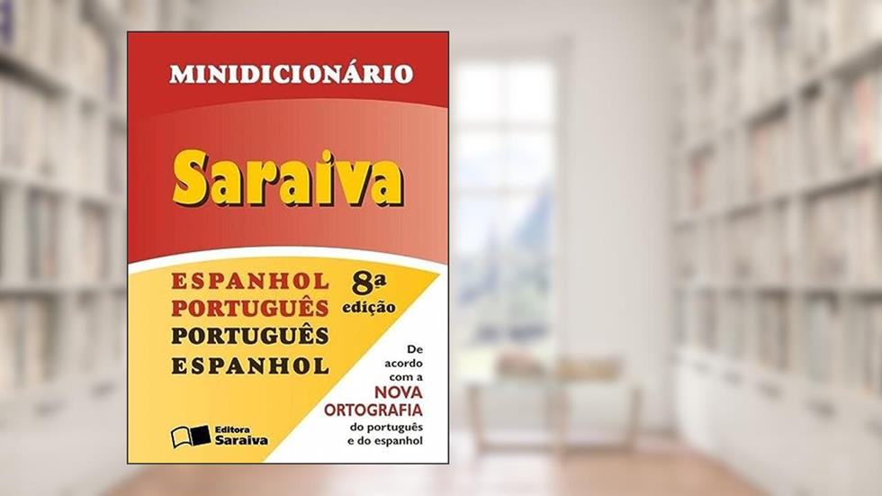 Minidicionário espanhol - 1º Ano, do autor Saraiva